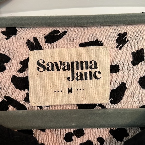 Savanna Jane Cassandra Embroidered Top Medium - Picture 4 of 8